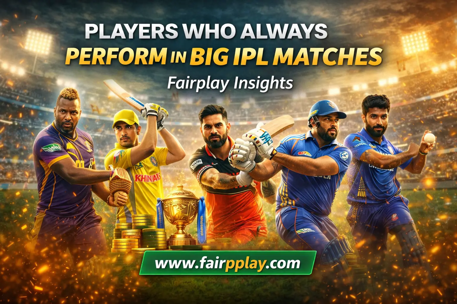 Players Who Always Perform in Big IPL Matches – Fairplay Insights featured image