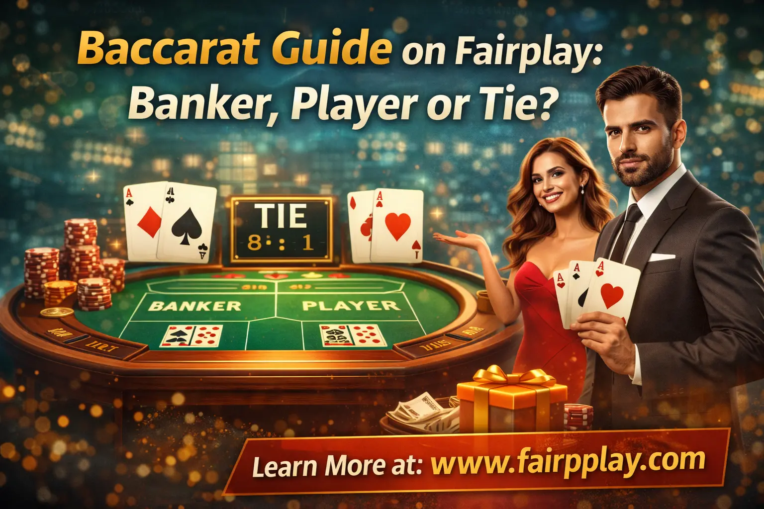 Baccarat Guide on Fairplay: Banker, Player or Tie? featured image